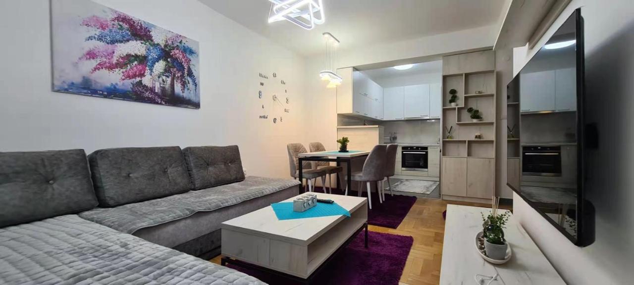 Stylish Violet & Modern Apartment Skopje Buitenkant foto